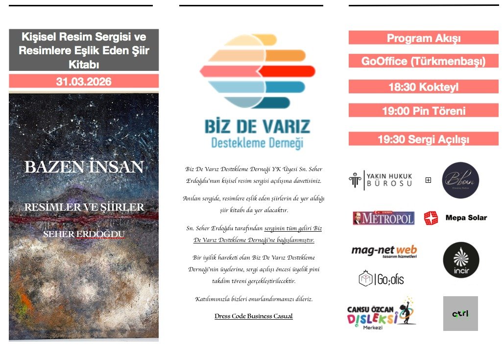 KOKTEYL VE SERGİ AÇILIŞI